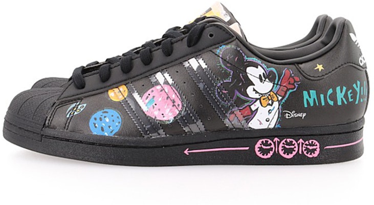 adidas Disney x adidas Originals Superstar 'Hitam' GY2676 Lookbook adidas Disney x adidas Originals Superstar 'Hitam' GY2676