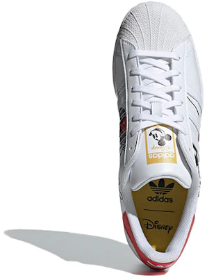 Disney x adidas Superstar 'Mickey and Minnie - White Vivid Red' GW2248 Purchase Disney x adidas Superstar 'Mickey and Minnie - White Vivid Red' GW2248
