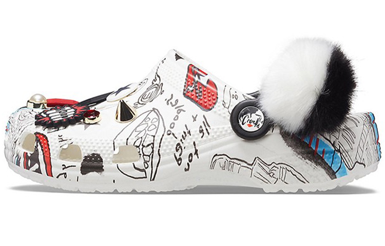 Cruella Crocs Classic Clog 'Stay Weird'