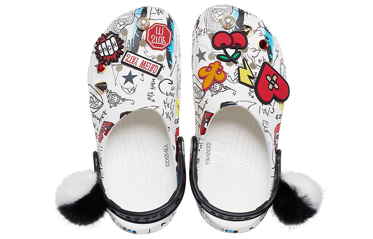 Cruella Crocs Classic Clog 'Stay Weird' 圖 5