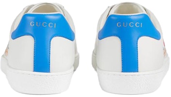 디즈니x구찌 에이스 '휴이, 듀이, 루이 - 화이트' 649398-AYO70-9062 Shop 디즈니x구찌 에이스 '휴이, 듀이, 루이 - 화이트' 649398-AYO70-9062