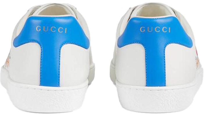 디즈니x구찌 에이스 '휴이, 듀이, 루이 - 화이트' 649398-AYO70-9062 Shop 디즈니x구찌 에이스 '휴이, 듀이, 루이 - 화이트' 649398-AYO70-9062