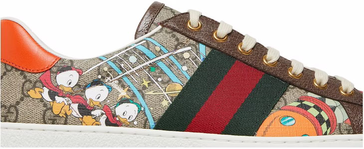 Disney x Gucci Ace 'Huey, Dewey dan Louie' Sneakers 647950-2M110-8960 Order Disney x Gucci Ace 'Huey, Dewey dan Louie' Sneakers 647950-2M110-8960