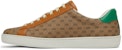 Disney x Gucci Ace Low 'Mickey Mouse - Beige' - Coklat Beige 602548 HWM10 8961