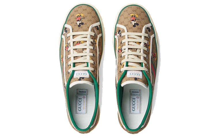 Lookbook Disney x Gucci Tennis 1977 'Mickey Mouse' Zapatillas 606111 H0T10 8530