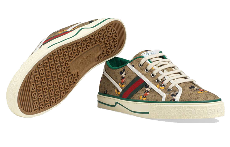 Purchase Disney x Gucci Tennis 1977 'Mickey Mouse' Zapatillas 606111 H0T10 8530