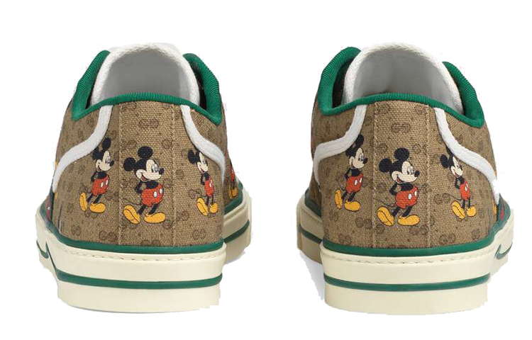 Details for Disney x Gucci Tennis 1977 'Mickey Mouse' Zapatillas 606111 H0T10 8530