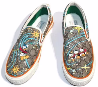 Disney x Gucci Tennis 1977 Sin Cordones 'Pato Donald' 647951-2M120-8961 Shop Disney x Gucci Tennis 1977 Sin Cordones 'Pato Donald' 647951-2M120-8961