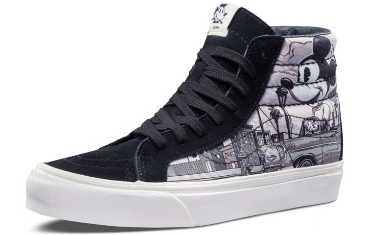 Lookbook 디즈니 X 마크 맥아도 X 반스 스케이트-하이 '미키 90주년' VN0A38FYRNN
