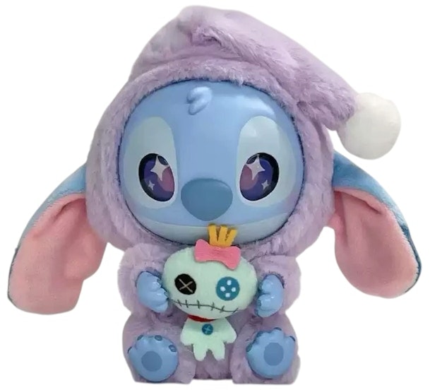 disney-x-miniso-top-toy-stitch-eating-something-before-sleep-good-company-secret-edition-plush-keychain