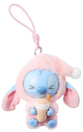 disney-x-miniso-top-toy-stitch-eating-something-before-sleep-milk-tea-desire-plush-keychain
