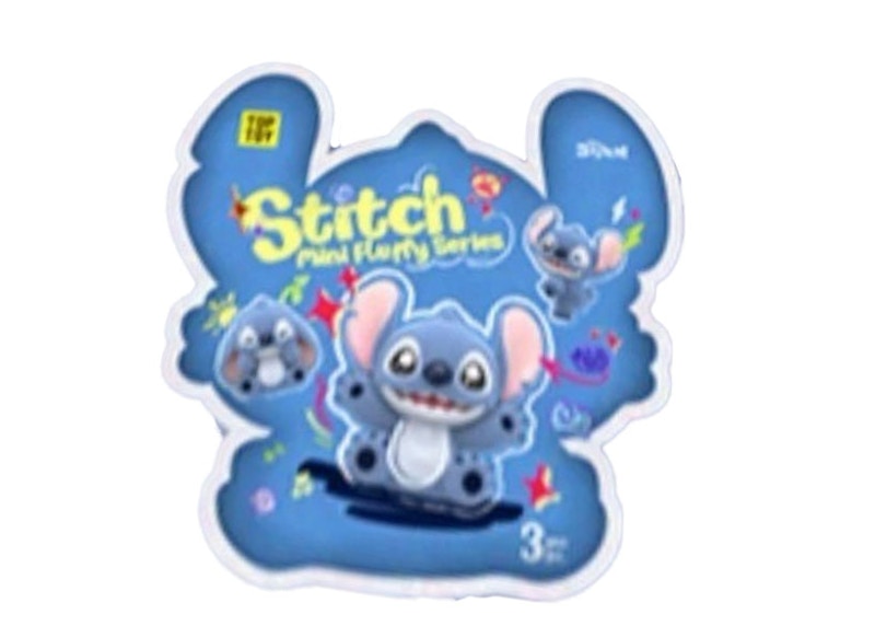 Disney x Miniso Top Toy Stitch Mini Fluffy Series Single Blind Bag