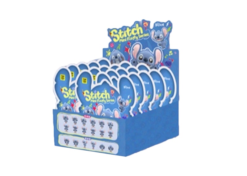 Disney x Miniso Top Toy Stitch Mini Fluffy Series Sealed Case (10 Blind Bags)