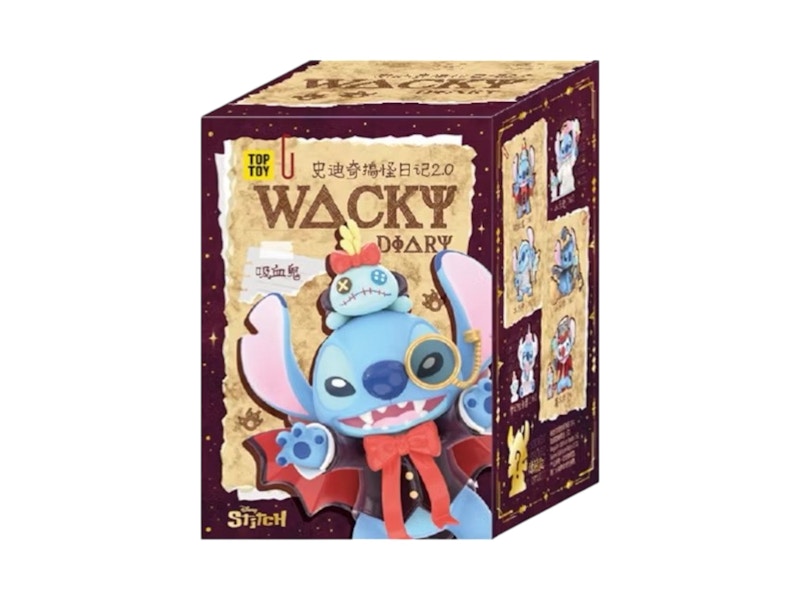 Disney x Miniso Top Toy Stitch Wacky Diary 2.0 Series Single Blind Box
