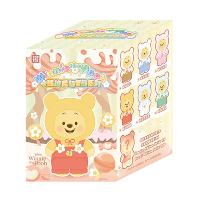 Disney Miniso Top Toy Winnie the Pooh Candy Series Vinyl Plush Single Blind Box