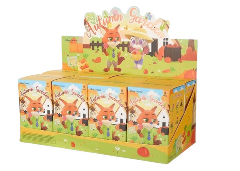 Disney x Miniso Top Toy Zootopia Autumn Garden Series Figure Sealed Case (8 Blind Box)