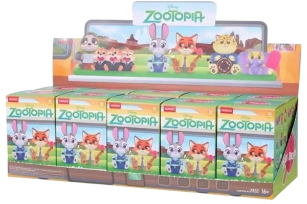 Disney x Miniso Top Toy Zootopia Sit Nicely Series Figure Sealed Case (10 Blind Box) Buy Disney x Miniso Top Toy Zootopia Sit Nicely Series Figure Sealed Case (10 Blind Box)