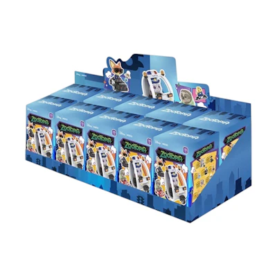 Disney Miniso Zootopia Series Figure Sealed Case (10 Blind Box)