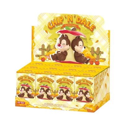 Disney Pop Mart Chip 'n' Dale Fun-loving Brothers Series Figures Sealed Case (12 Blind Boxes)