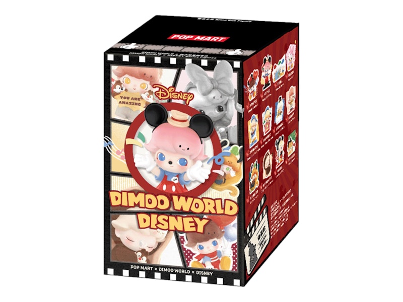 Disney x Pop Mart DIMOO World Series Figures Single Blind Box