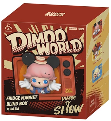 Disney x Pop Mart DIMOO World Series Fridge Magnet Single Blind Box Buy Disney x Pop Mart DIMOO World Series Fridge Magnet Single Blind Box