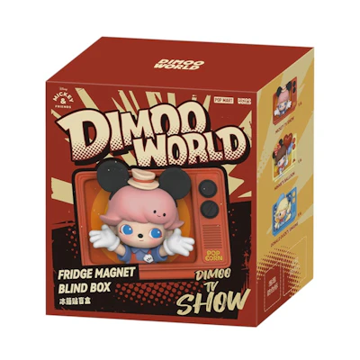 Disney Pop Mart DIMOO World Fridge Magnet Single Blind Box
