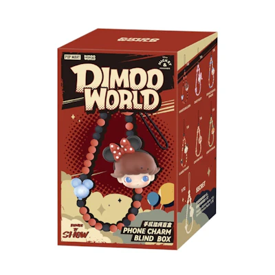 Disney Pop Mart DIMOO World Phone Charm Single Blind Box