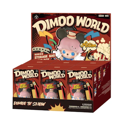 Disney Pop Mart DIMOO World Storage Bag Sealed Case (6 Blind Box)