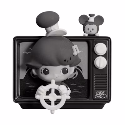 Disney Pop Mart DIMOO World The Captain of Steamboat Willie (Secret Edition) Fridge Magnet