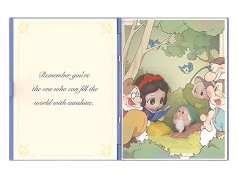 Disney x Pop Mart Disney Princess's Fairy Tales Snow White And The Seven Dwarfs (Secret Edition) Scene Sets