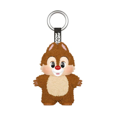 Disney Pop Mart Mickey Family Together Dale Plush Keychain