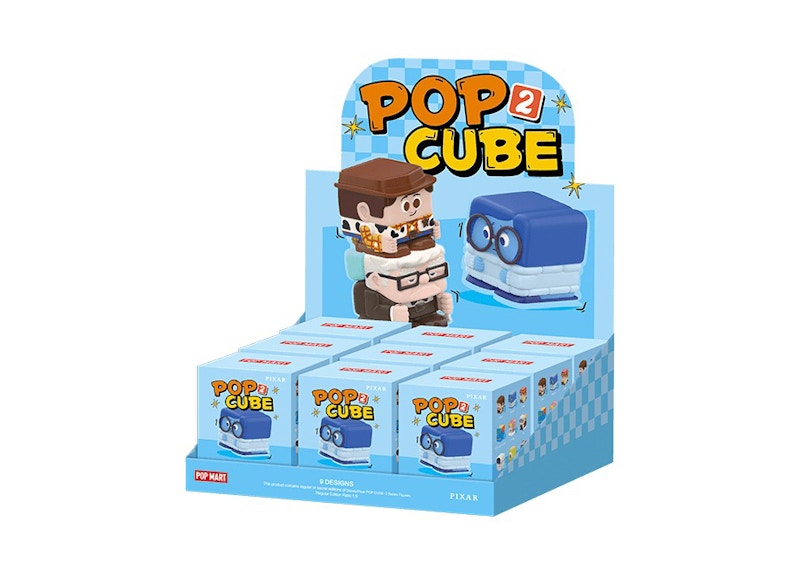 Disney x Pop Mart Pixar Pop Cube-2 Series Figures Sealed Case (9 Blind Box)