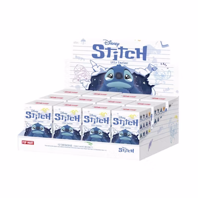 Disney Pop Mart Stitch Little Emotions Figure Sealed Case (12 Blind Box)