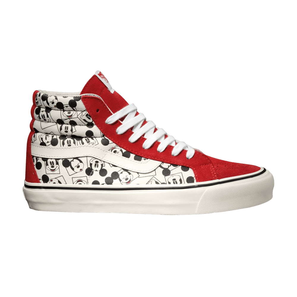 Buy Disney x Vans OG Sk8-Hi LX Mickey Mouse 'Putih' VN0OZE8P1