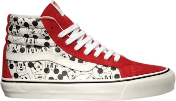 Disney x Vans OG Sk8-Hi LX Mickey Mouse 'White' VN0OZE8P1 Disney x Vans OG Sk8-Hi LX Mickey Mouse 'White' VN0OZE8P1