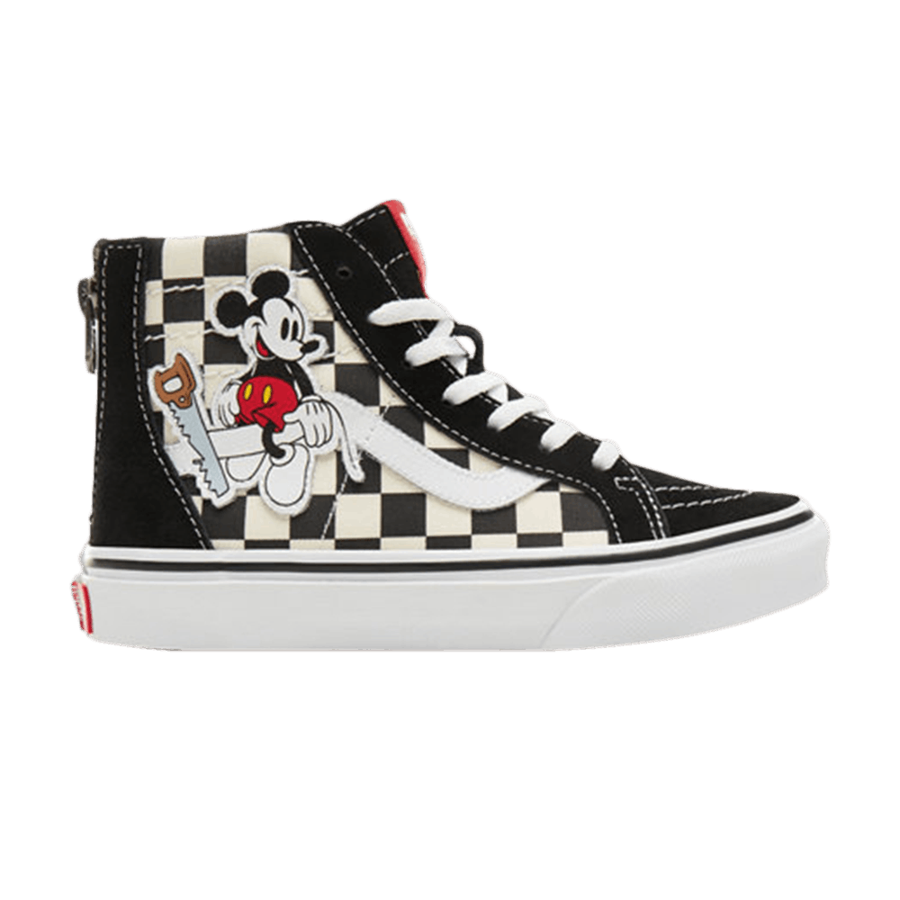 Disney x Vans Sk8-Hi Zip Kids 'Mickey' VN0A3276UT2