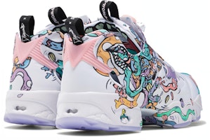 Distortedd x Reebok Instapump Fury 'Merah Muda' FU7743 Shop Distortedd x Reebok Instapump Fury 'Merah Muda' FU7743
