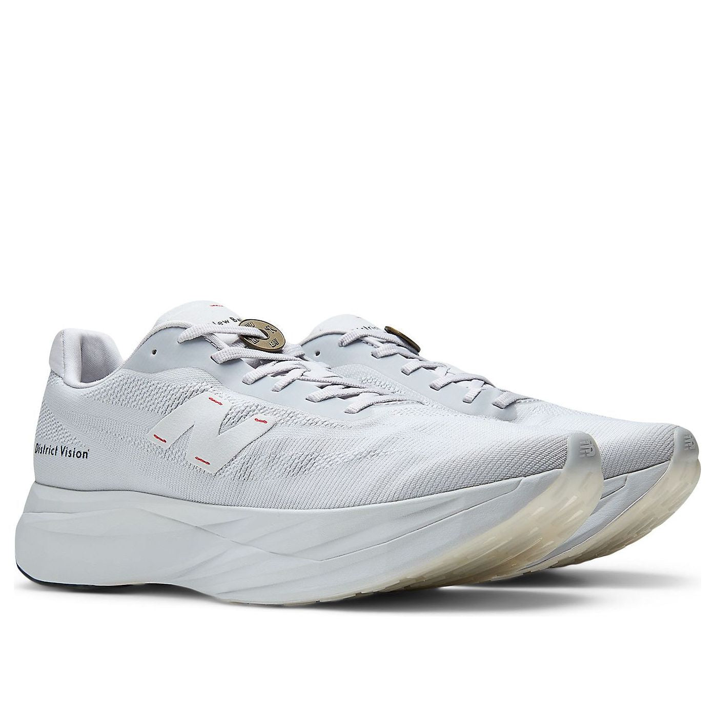 Shop District Vision x New Balance FuelCell SuperComp Elite v5 珍珠灰配色 MRCELDI5
