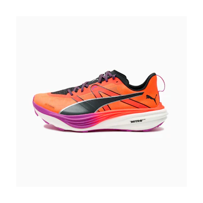 Divaite Nitro Elite Trail Shoes Glowing Red-PUMA Black-Pure Magenta
