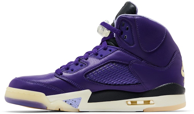 DJ Khaled x Air Jordan 5 Retro 'We The Best - Ungu Court' DV4982-575 Lookbook DJ Khaled x Air Jordan 5 Retro 'We The Best - Ungu Court' DV4982-575
