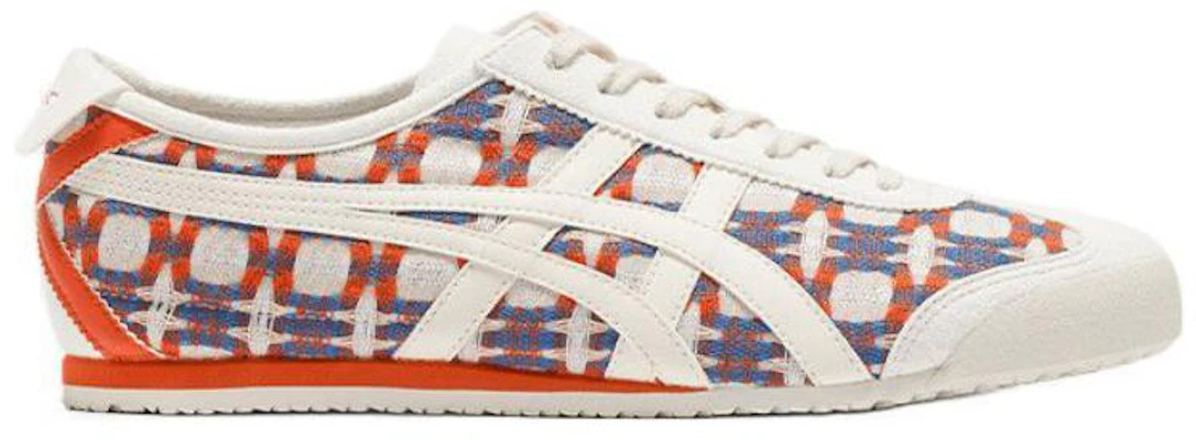 Onitsuka Tiger 鬼塚虎 MEXICO 66 舒適百搭 防滑耐磨 低筒 生活休閒鞋 男女同款 米藍色 Order Onitsuka Tiger 鬼塚虎 MEXICO 66 舒適百搭 防滑耐磨 低筒 生活休閒鞋 男女同款 米藍色