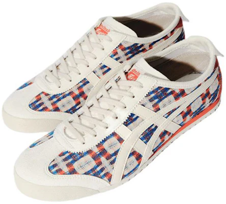 Onitsuka Tiger 鬼塚虎 MEXICO 66 舒適百搭 防滑耐磨 低筒 生活休閒鞋 男女同款 米藍色 Lookbook Onitsuka Tiger 鬼塚虎 MEXICO 66 舒適百搭 防滑耐磨 低筒 生活休閒鞋 男女同款 米藍色