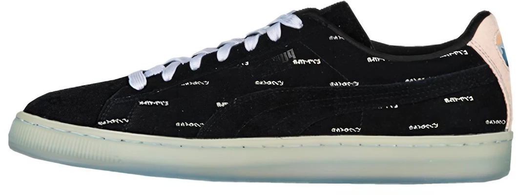 돌핀 x 푸마 스웨이드 V2 '블랙 핑크' 365031-01 Buy 돌핀 x 푸마 스웨이드 V2 '블랙 핑크' 365031-01