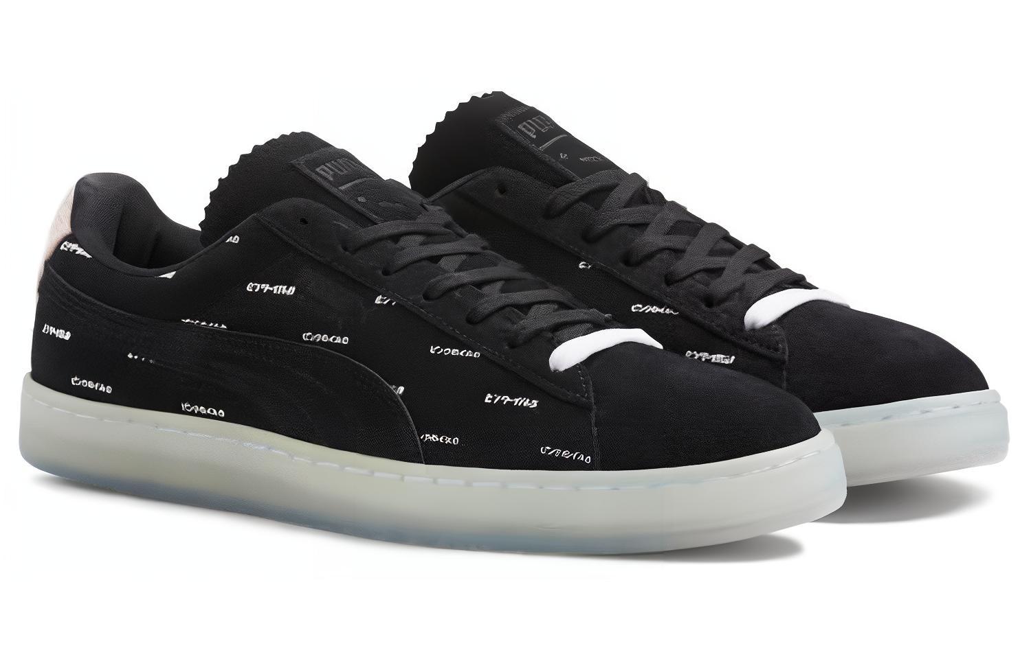 Lookbook 돌핀 x 푸마 스웨이드 V2 '블랙 핑크' 365031-01