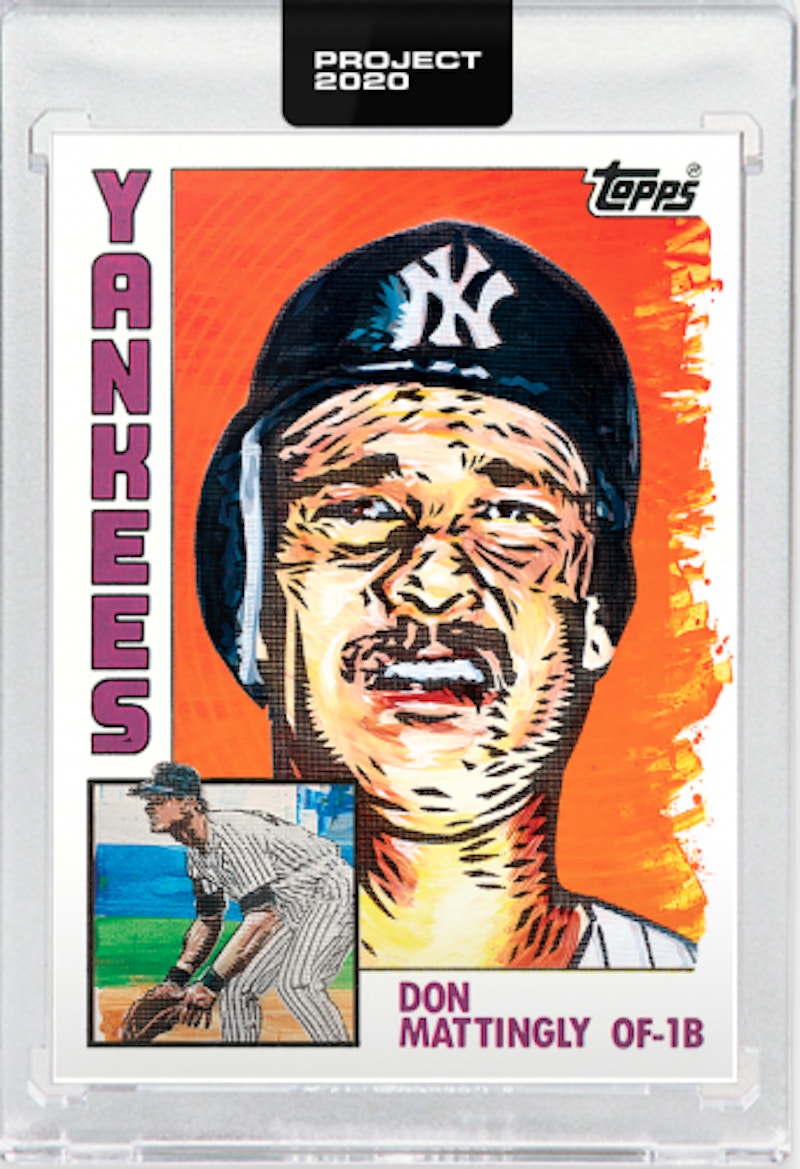 Don Mattingly 1984 Topps Project 2020 Blake Jamieson  /2409 #33