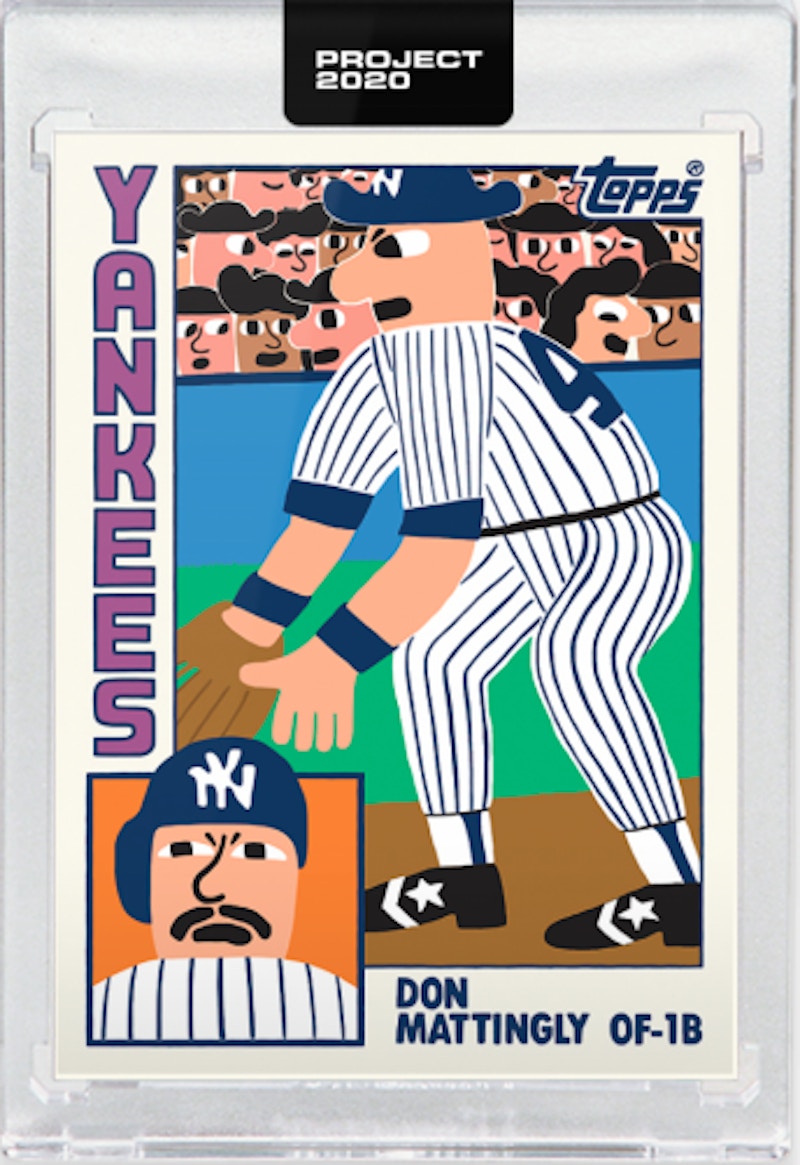 Don Mattingly 1984 Topps Project 2020 Keith Shore  /1686 #13