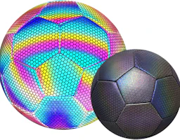 Donkey Friend Friend of Donkey Reflective 5 Football - Durable PU, Machine Stitched Adult Soccer Ball DJ6575 Donkey Friend Friend of Donkey Reflective 5 Football - Durable PU, Machine Stitched Adult Soccer Ball DJ6575