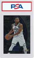Donovan Mitchell 2017 Panini Select Rookie #11 Donovan Mitchell 2017 Panini Select Rookie #11