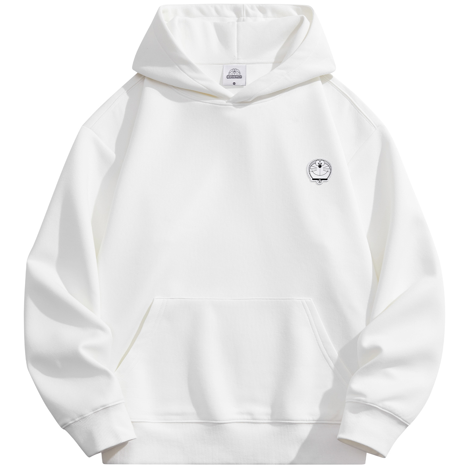 Doraemon Cartoon Embroidered Logo Unisex Casual Hoodie 231583DLA33068G33533D