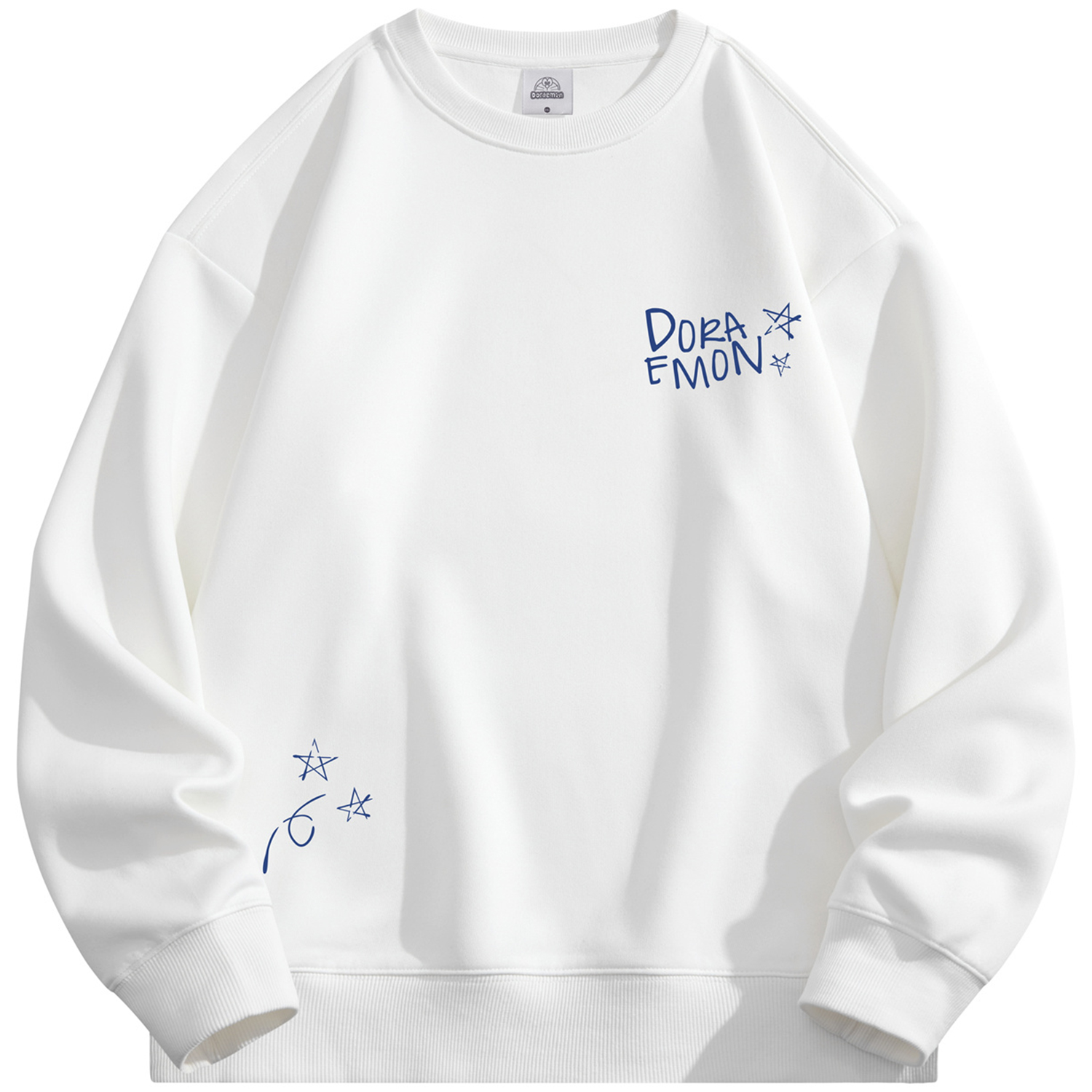 Doraemon Cartoon Graphic Casual Crewneck Sweatshirt Unisex 336480D